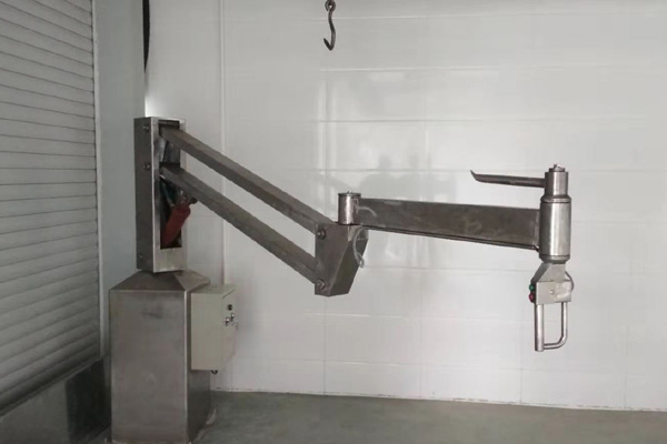 Meat unloader