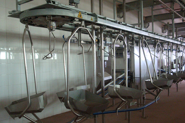 Red dirty quarantine conveyor line