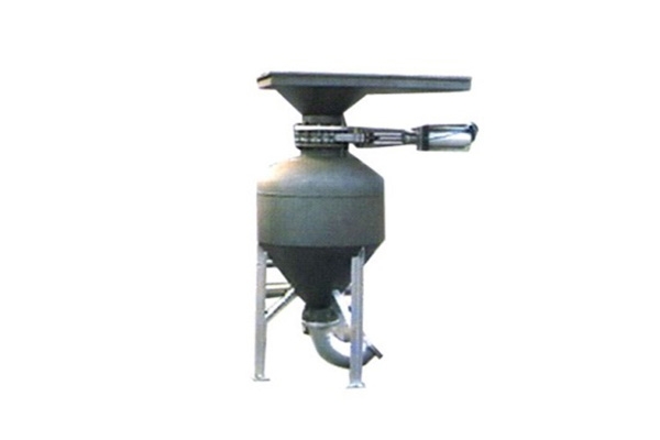 Air conveying system for pig hair