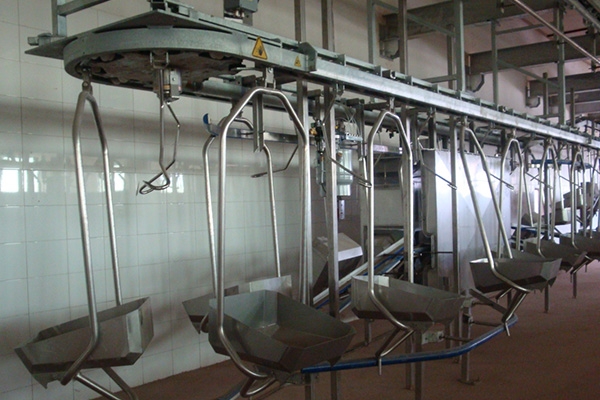 Red dirty quarantine conveyor line